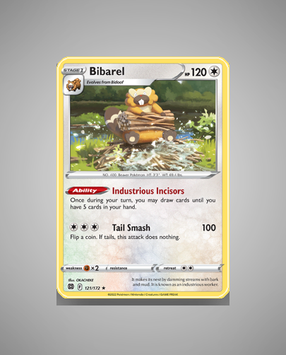 Collector’s Guide: Bibarel (Brilliant Stars #121)
