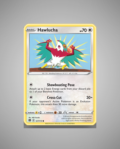 Collector’s Guide: Hawlucha (Brilliant Stars #127)