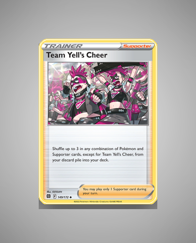 Collector’s Guide: Team Yell’s Cheer (Brilliant Stars #149)