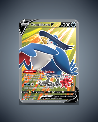 Collector’s Guide: Honchkrow V (Brilliant Stars #161)