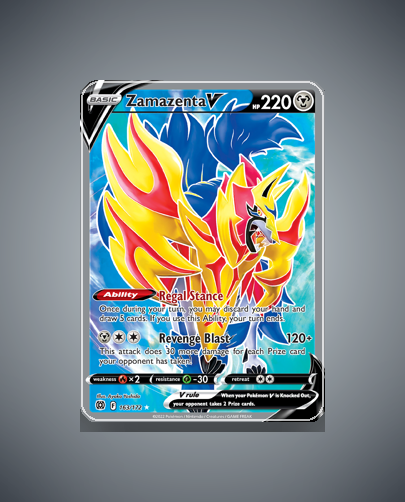 Collector’s Guide: Zamazenta V (Brilliant Stars #163)