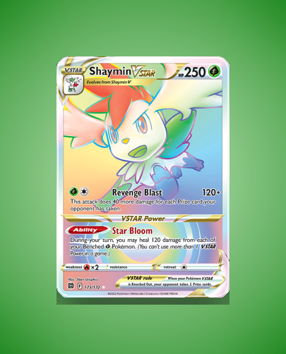 Shaymin VSTAR (Brilliant Stars) #173