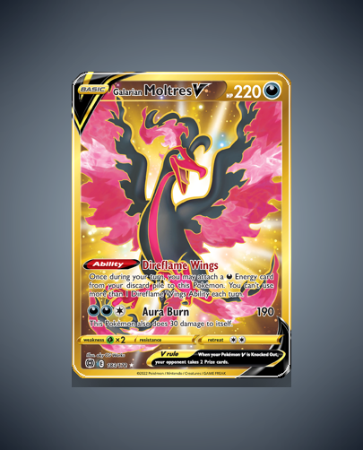 Galarian Moltres V (Brilliant Stars) #183
