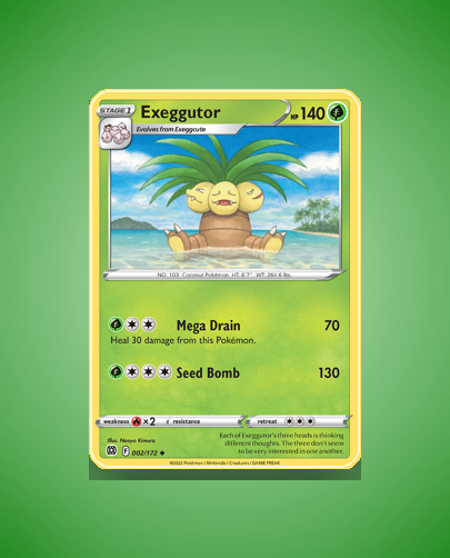 Collector’s Guide: Exeggutor (Brilliant Stars #2)