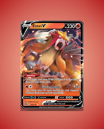 Entei V (Brilliant Stars) #22