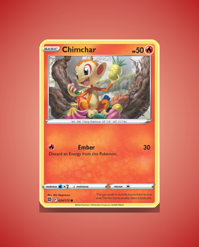 Collector’s Guide: Chimchar (Brilliant Stars #24)