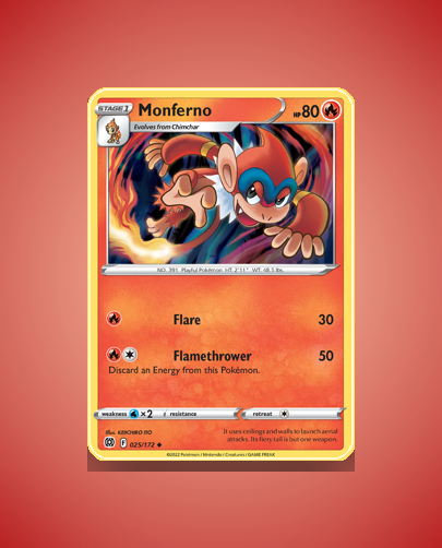 Collector’s Guide: Monferno (Brilliant Stars #25)