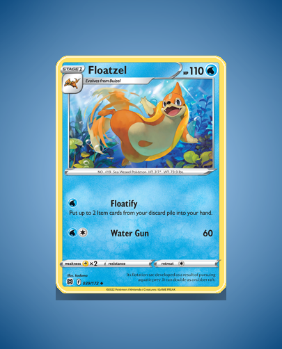 Floatzel (Brilliant Stars) #39