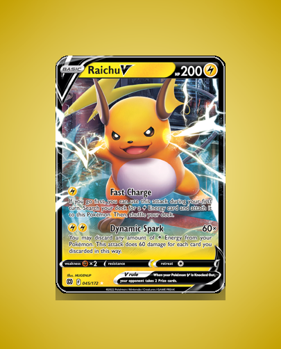 Collector’s Guide: Raichu V (Brilliant Stars #45)
