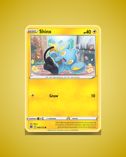 Shinx (Brilliant Stars) #49