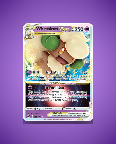 Whimsicott VSTAR (Brilliant Stars) #65