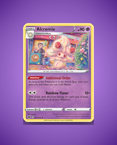 Collector’s Guide: Alcremie (Brilliant Stars #71)