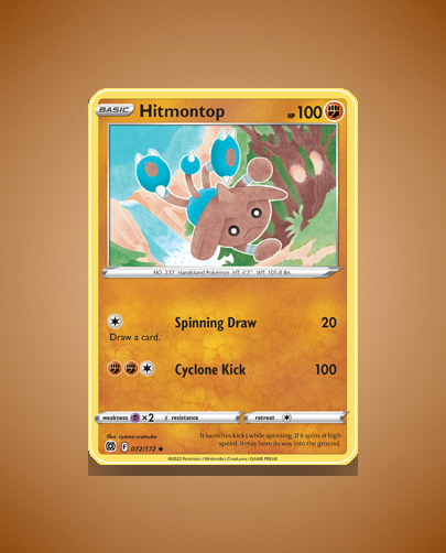 Hitmontop (Brilliant Stars) #72