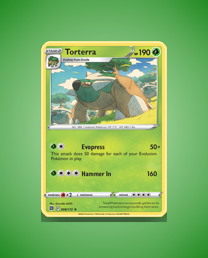 Collector’s Guide: Torterra (Brilliant Stars #8)