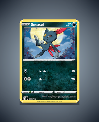 Sneasel (Brilliant Stars) #86