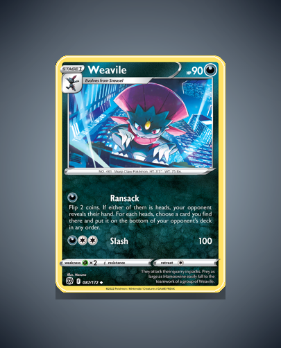 Weavile (Brilliant Stars) #87