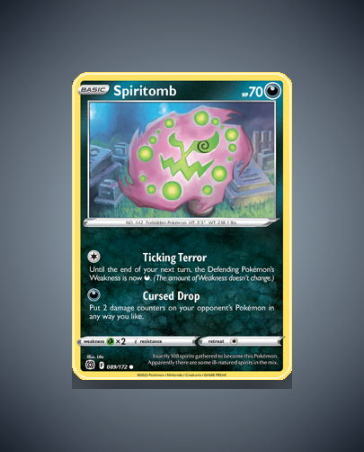 Collector’s Guide: Spiritomb (Brilliant Stars #89)