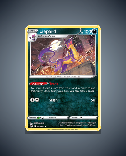 Collector’s Guide: Liepard (Brilliant Stars #91)