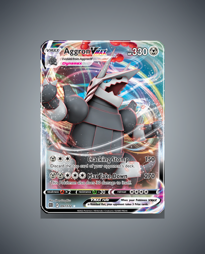 Aggron VMAX (Brilliant Stars) #97