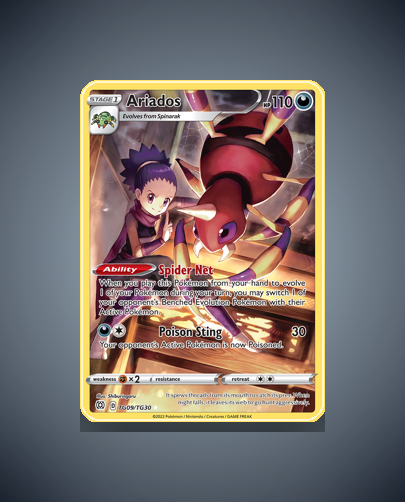Ariados (Brilliant Stars Trainer Gallery) #TG09