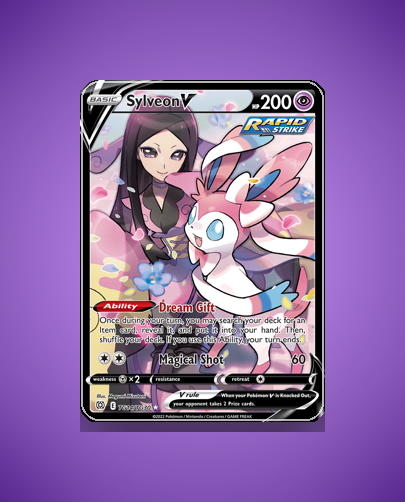 Sylveon V (Brilliant Stars Trainer Gallery) #TG14