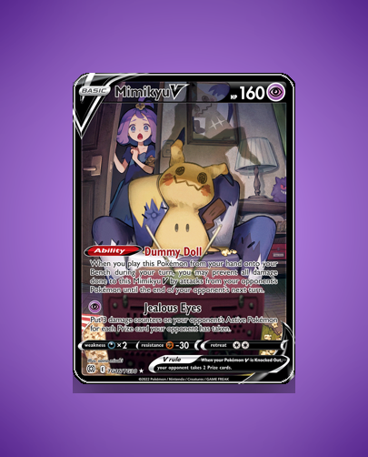 Collector’s Guide: Mimikyu V (Brilliant Stars Trainer Gallery #TG16)