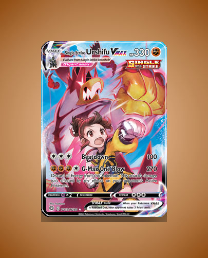 Collector’s Guide: Single Strike Urshifu VMAX (Brilliant Stars Trainer Gallery #TG19)