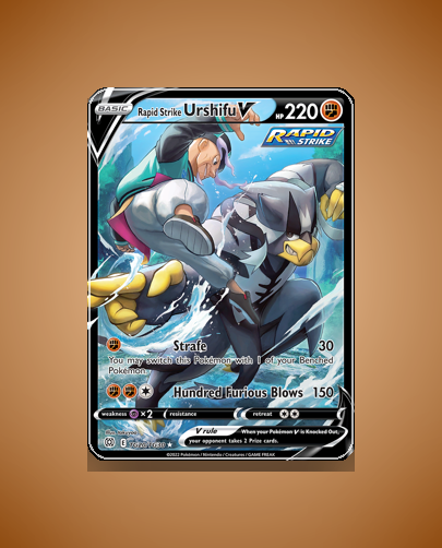 Collector’s Guide: Rapid Strike Urshifu V (Brilliant Stars Trainer Gallery #TG20)