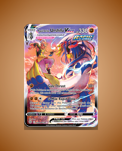 Rapid Strike Urshifu VMAX (Brilliant Stars Trainer Gallery) #TG21