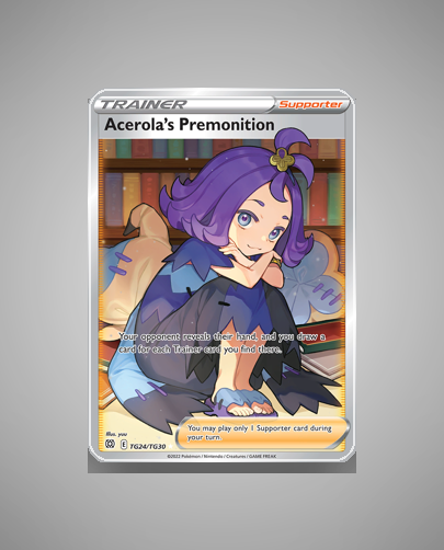 Acerola's Premonition (Brilliant Stars Trainer Gallery) #TG24