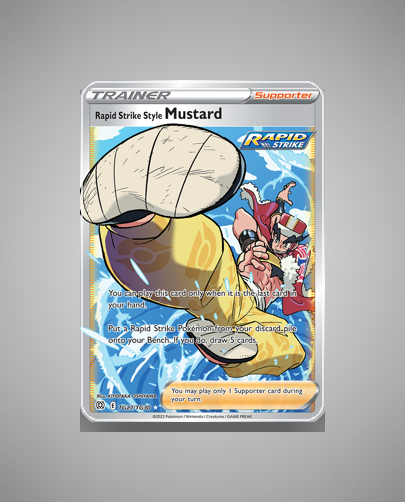 Rapid Strike Style Mustard (Brilliant Stars Trainer Gallery) #TG27