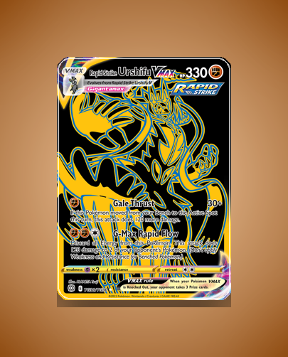 Rapid Strike Urshifu VMAX (Brilliant Stars Trainer Gallery) #TG30