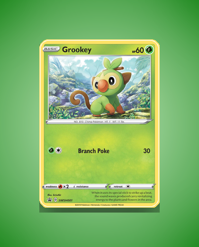 Collector’s Guide: Grookey (SWSH Black Star Promos #SWSH001)