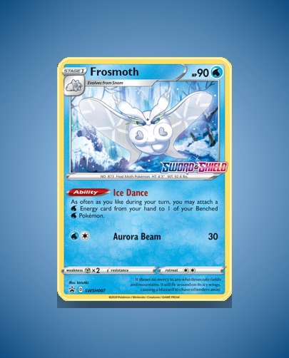 Collector’s Guide: Frosmoth (SWSH Black Star Promos #SWSH007)