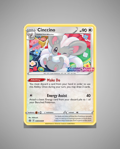 Cinccino (SWSH Black Star Promos) #SWSH009