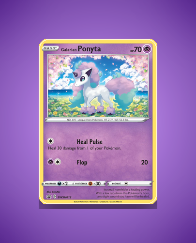 Collector’s Guide: Galarian Ponyta (SWSH Black Star Promos #SWSH013)