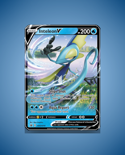 Collector’s Guide: Inteleon V (SWSH Black Star Promos #SWSH016)