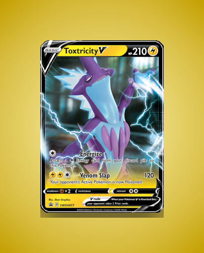Collector’s Guide: Toxtricity V (SWSH Black Star Promos #SWSH017)