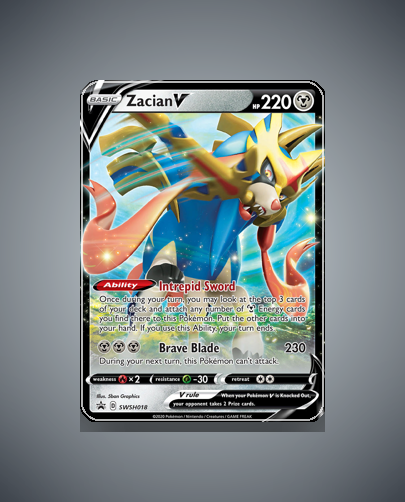 Collector’s Guide: Zacian V (SWSH Black Star Promos #SWSH018)