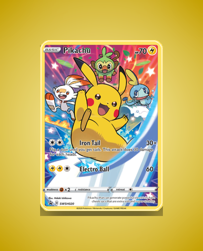 Collector’s Guide: Pikachu (SWSH Black Star Promos #SWSH020)