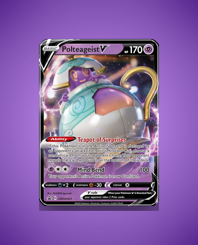 Collector’s Guide: Polteageist V (SWSH Black Star Promos #SWSH021)