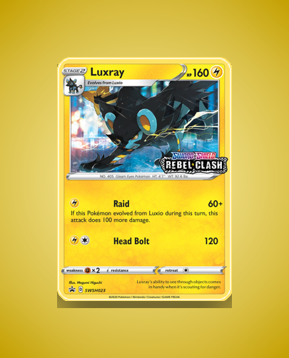 Luxray (SWSH Black Star Promos) #SWSH023
