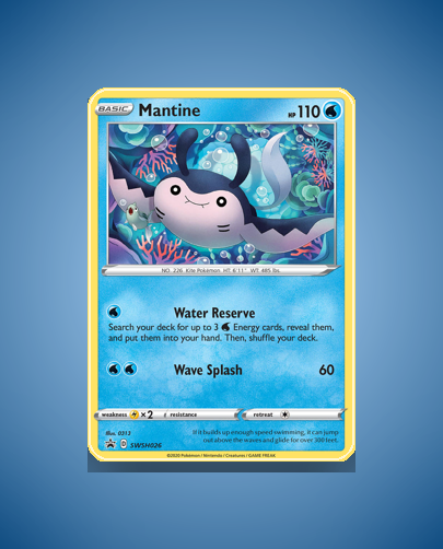 Mantine (SWSH Black Star Promos) #SWSH026