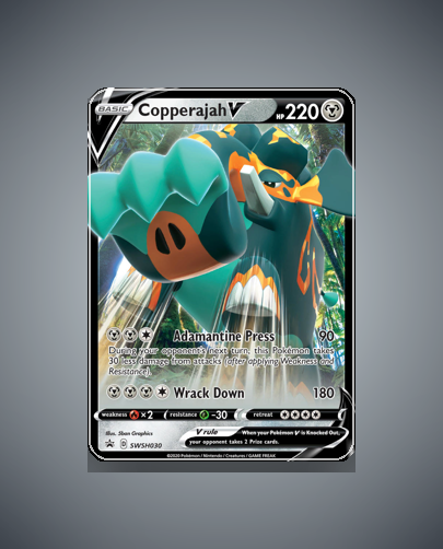 Collector’s Guide: Copperajah V (SWSH Black Star Promos #SWSH030)