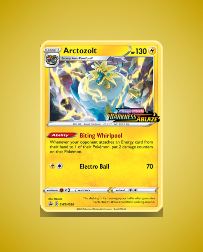 Collector’s Guide: Arctozolt (SWSH Black Star Promos #SWSH036)