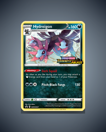 Hydreigon (SWSH Black Star Promos) #SWSH037