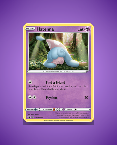 Collector’s Guide: Hatenna (SWSH Black Star Promos #SWSH040)