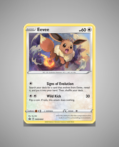 Eevee (SWSH Black Star Promos) #SWSH042