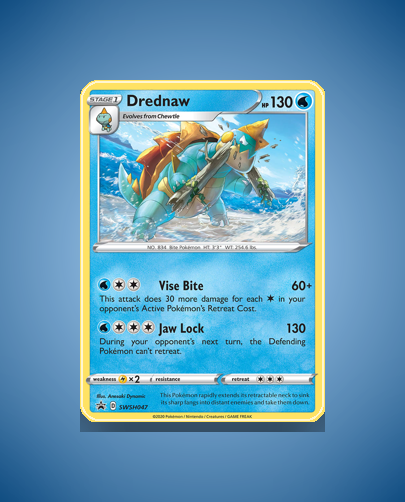Collector’s Guide: Drednaw (SWSH Black Star Promos #SWSH047)