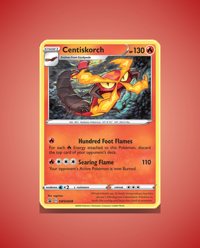 Centiskorch (SWSH Black Star Promos) #SWSH048